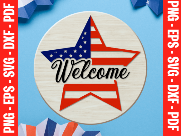America Welcome Sign SVG Review