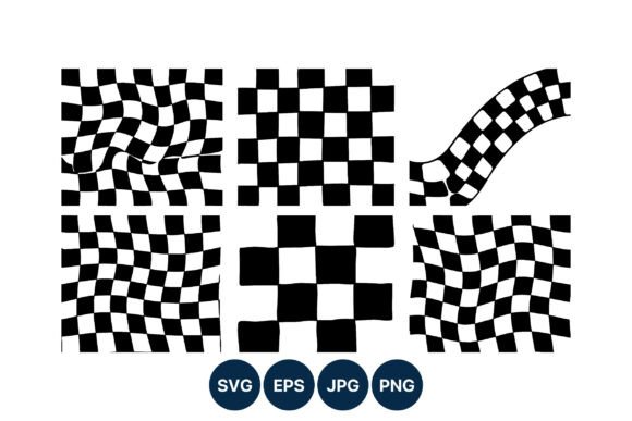 Black and White Checkered Patterns for Branding and Packaging
