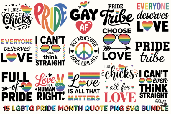 Lgbtq Pride Month Graphics for Crafts