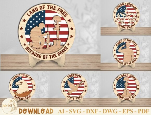 Patriotic Military Laser Cut SVG Bundle Review